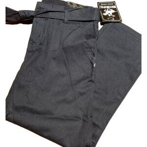 Beverly Hills Polo Club Girls' School Uniform Pants - Relaxed Fit Size 14‎ Navy